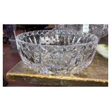 Waterford crystal bowl 10" diam