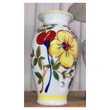 Italy pottery vase 14" tall