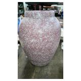 Old pottery vase urn 15" tall