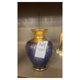 Cobalt decorative glass vase 5 inches