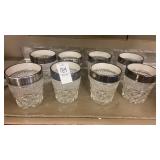Set of 8 glasses