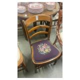 Stitched bottom chair