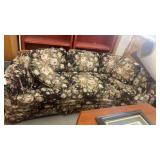 Flowered sofa
