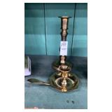 Brass candle holders