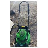 Lawn boy key start mower