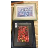 2 framed prints