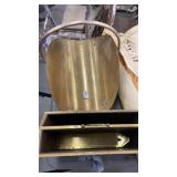 Brass magazine racks