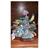Coral Paradise by Danbury Mint ocean sculpture 9"