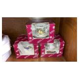 3 sets cups & saucers Royal Albert England China