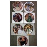 7 Gone With the Wind collector plates