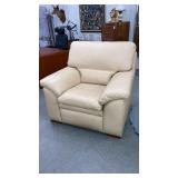 Ethan Allen camel leather chair