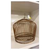 Wooden bird cage