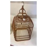 Wooden bird cage