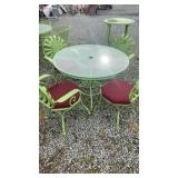 Sears and Roebuck Metal outdoor 5 piece set