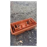 Plastic planters