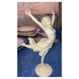 Hutschenreuther Germany figurine dancer 10" tall