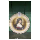 Signed plate and dish