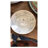 Dessert bowls. Noritake and Crescent china