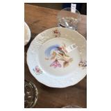 Pedestal cake plate 10? x 5? Bavaria Germany