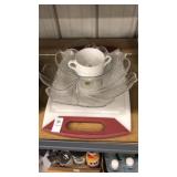 Cutting board  bowls lot