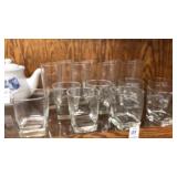 Tumblers & glasses. 16 pc