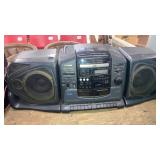 Large Fisher CD stereo system boom box