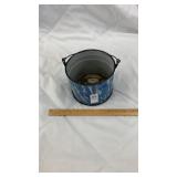 Granite ware pot large swirl