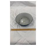 Granite ware bowl with repair