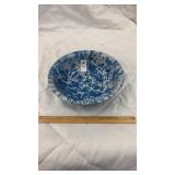 Granite ware bowl wide swirl