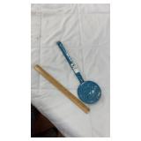 Granite ware strainer ladle