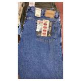 New Wrangler mens thermal jeans 44x30 w/tags