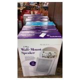 6 New 2-way wall mount speakers radio shack