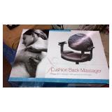 New cushion back massager shiatsu chair massager