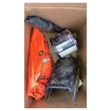 Boxlot craftsman new vac filter, hot seat asst