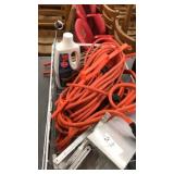 Extension cord jumper cables basket lot
