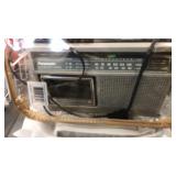 Radio and Monster steam cleaner