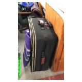 Suitcase and travel bag