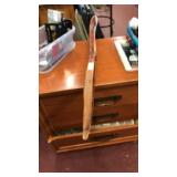 Cedar walking cane approximately 36 inch
