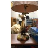 Brass table lamp 24 inch