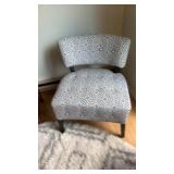 Pair of cloth chairs