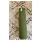 Green yoga mat