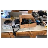 Lot of digital cameras and other