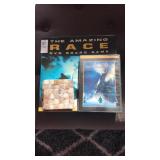 DVD board game, Polar Express DVD and coasters