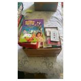 Kids cassettes and vcr