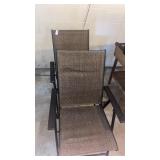 Pair of outdoor chairs