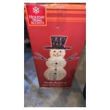 Acrylic snowman 45 inches tall
