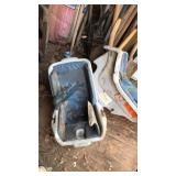 Contents of shed not numbered. Hand tools  flower