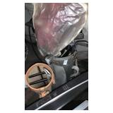 Vintage golf clubs and bags