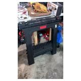 Pair of plastic horses