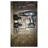 Black and Decker battery powered drill